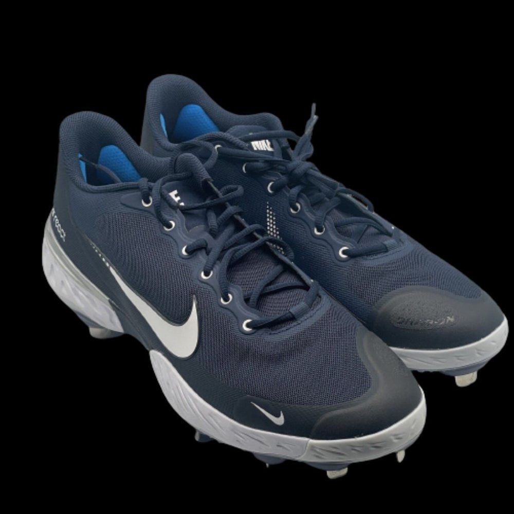 Nike Alpha Huarache Elite 3 Low Baseball Metal Cleats Navy CK0746-401 Mens